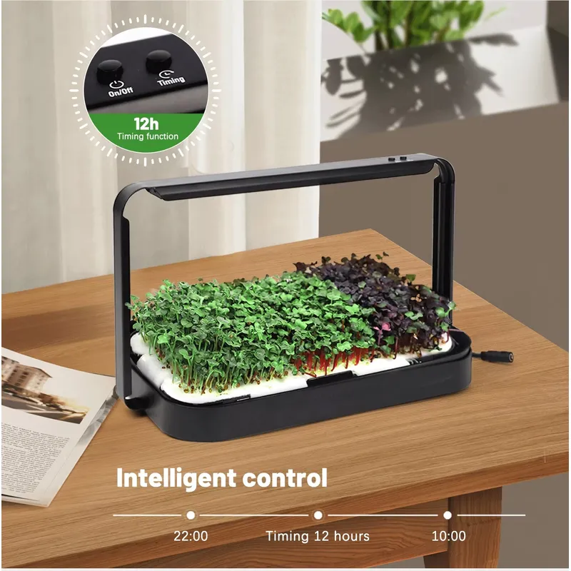 Mikro yeşillikler için kendi k - Self-Watering Planter incelemesi ve fiyatı